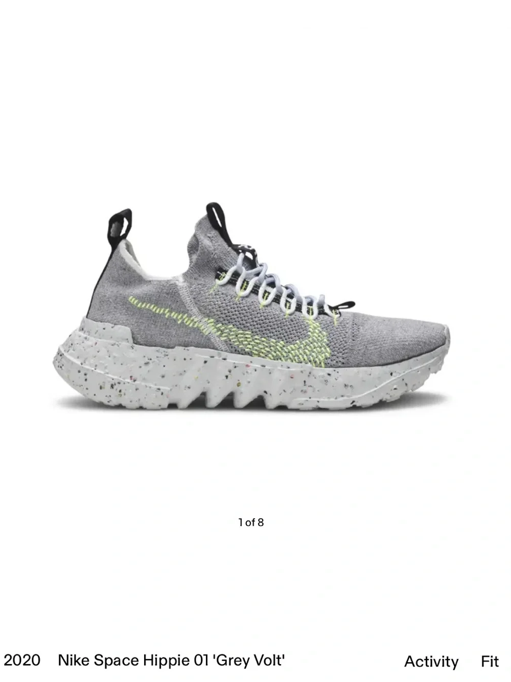 Nike Space Hippie 01 Grey Volt